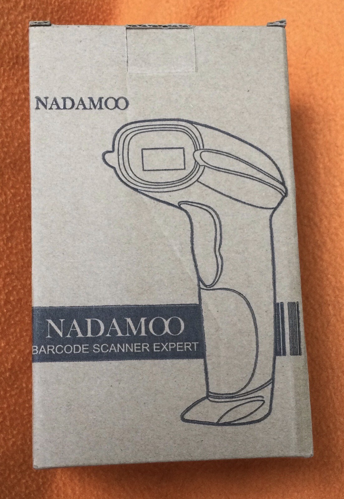 NADAMOO BUR3003 WIRELESS BARCODE SCANNER (433 MHz) - OPEN BOX NEW