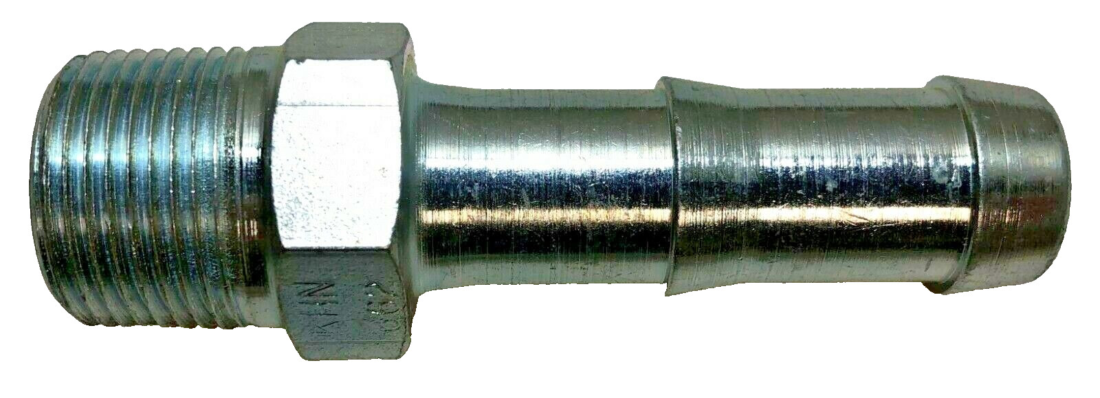 KHN662 Dixon 3/4" X 3/4" Steel Hose Nipple holds 2 Clamps NPT Male Plated