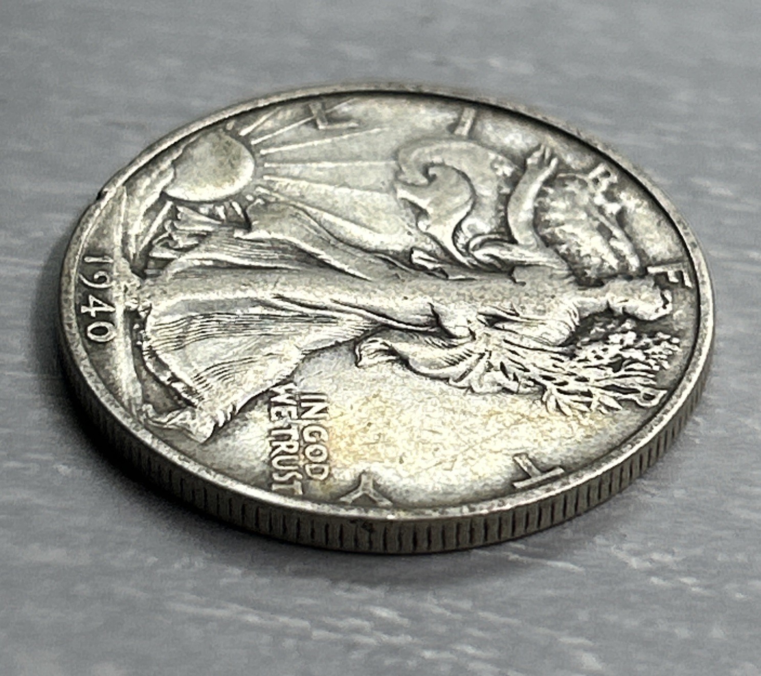 1940-S Half Dollar Lady Liberty Walking