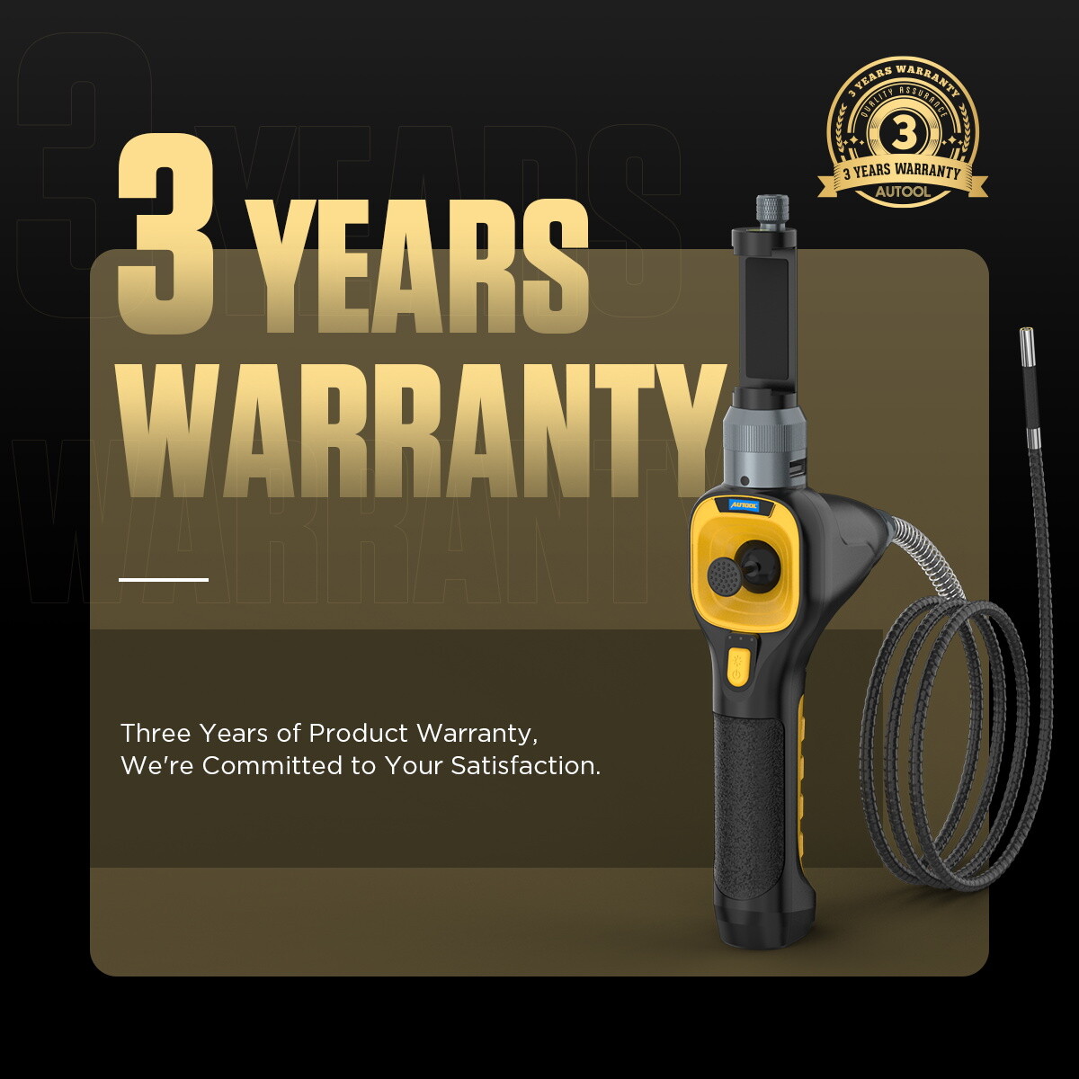 Articulating Borescope Inspection Camera 360° Joystick Endoscope For iOS Android