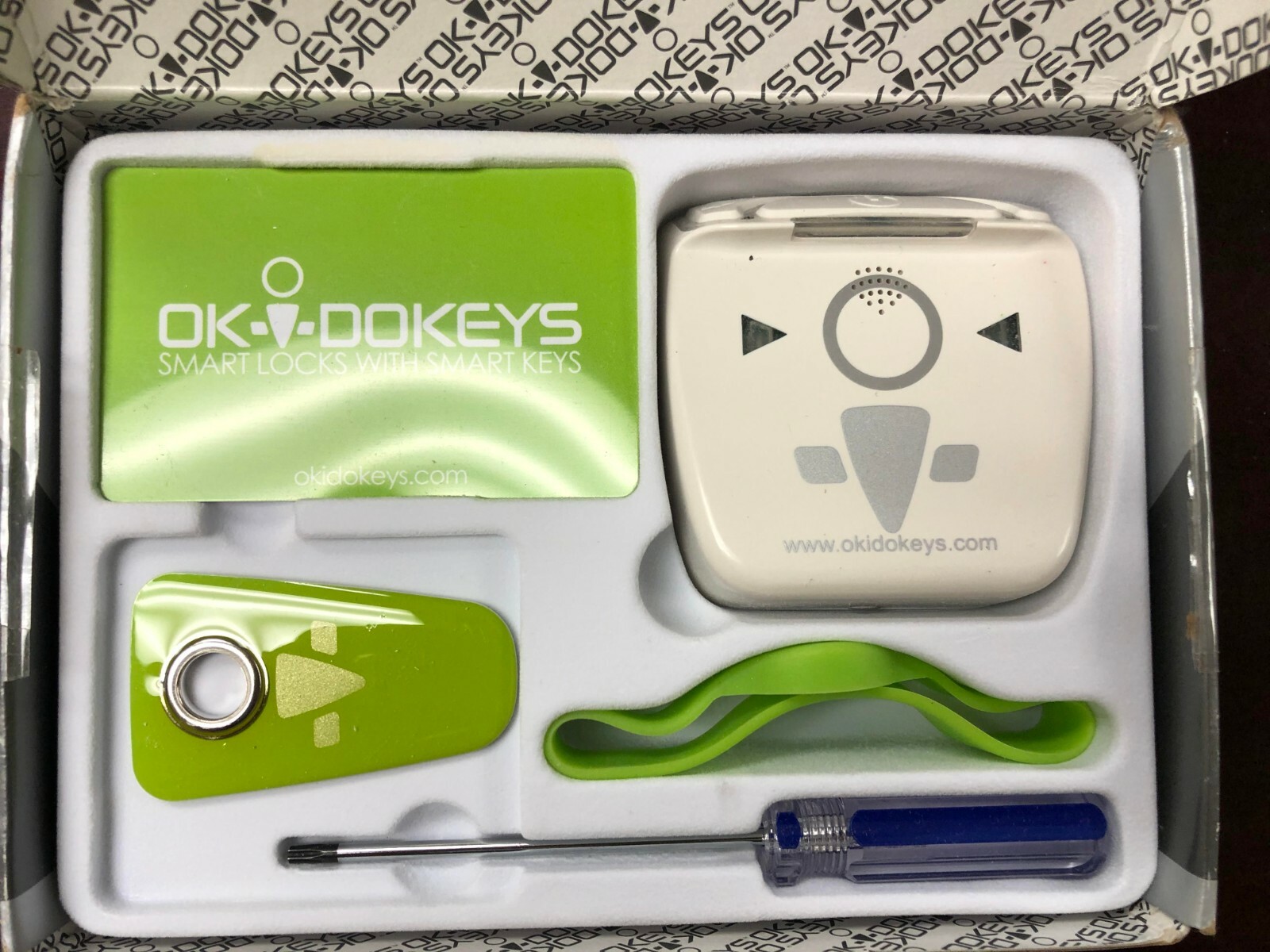 OKIDOKEYS Smart-Reader Enables Smart-Lock with Smart Keys