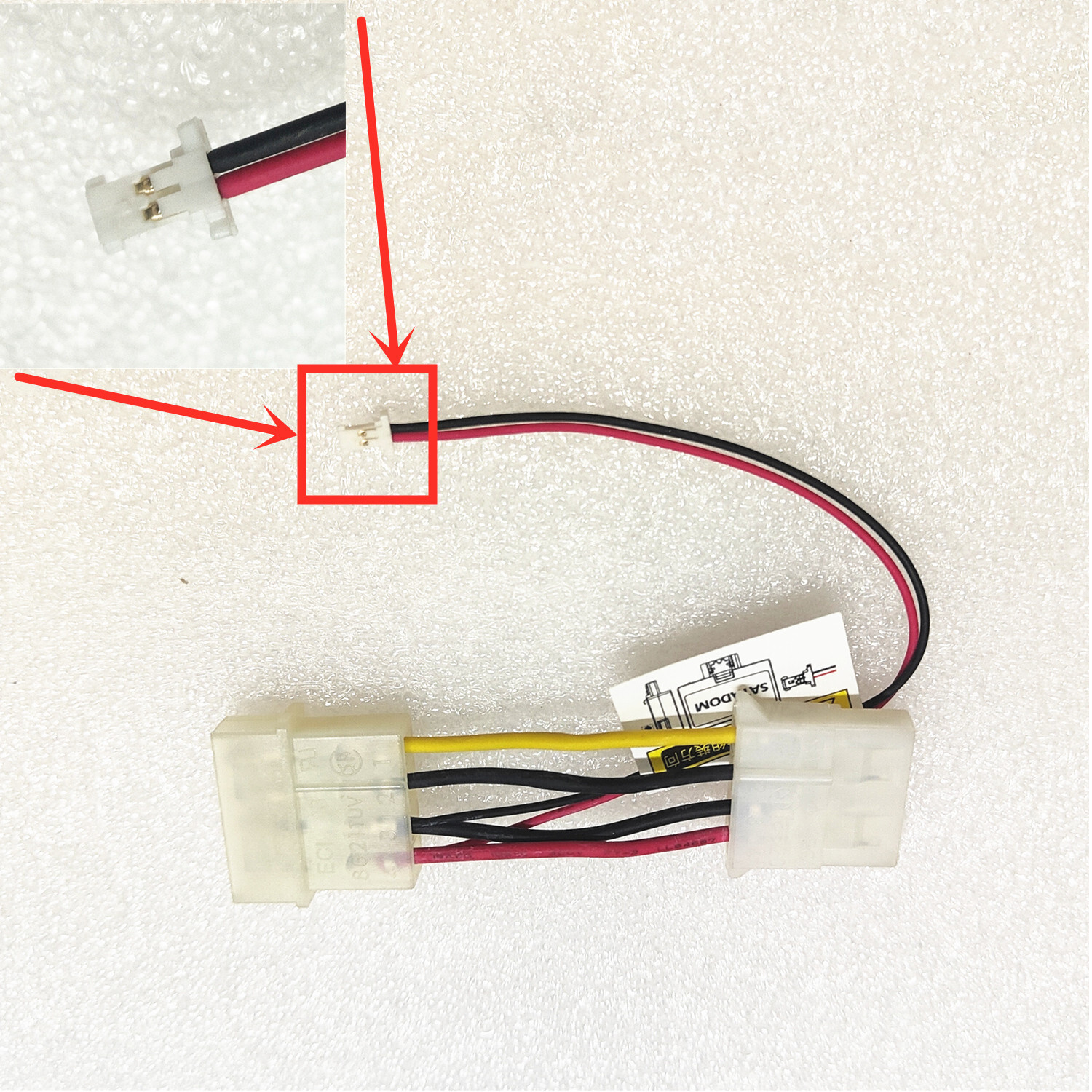20 pcis 2-pin 2-wire Power cables For SATADOM SATADOM-SL 3SE SATA SSD