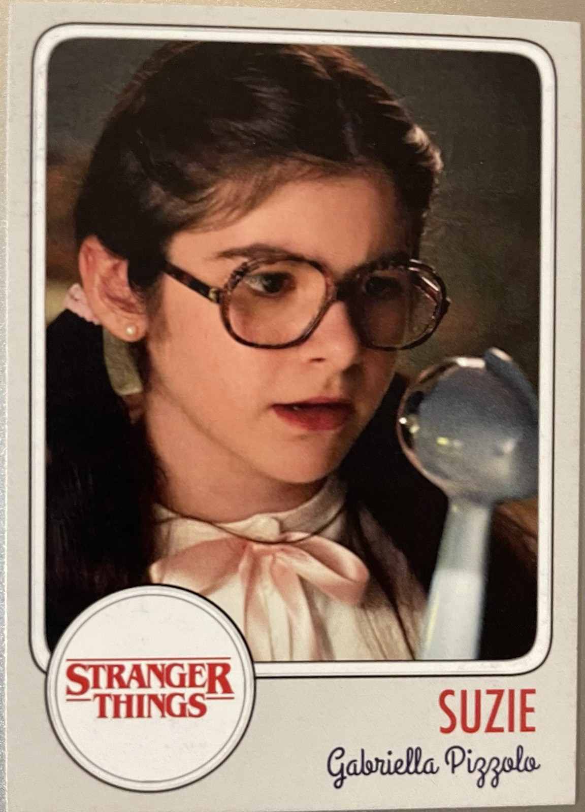 Stranger Things Custom Trading Card- Suzie Played By Gabriella Pizzolo￼