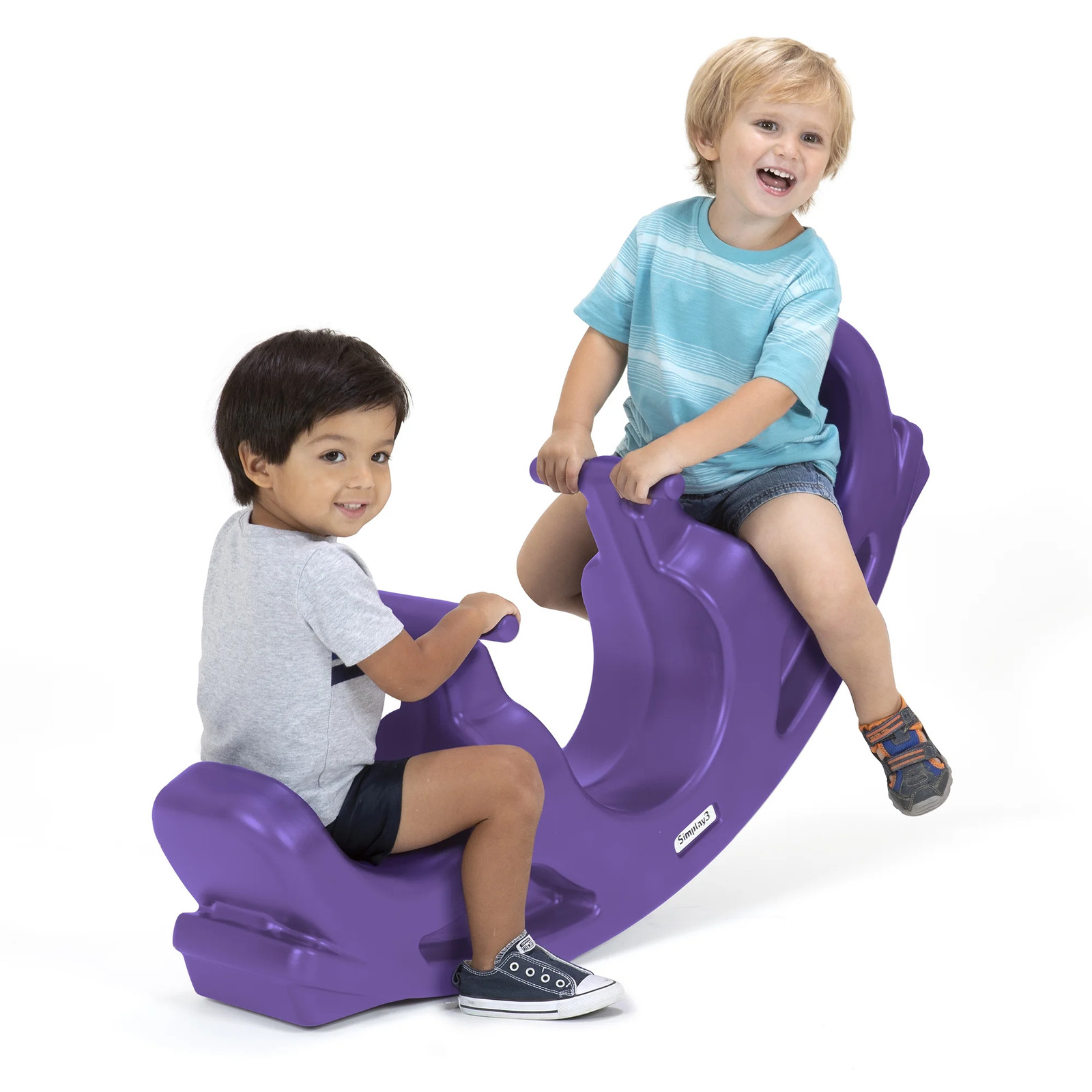 Rock & Roll Teeter Totter for Kids and Toddlers, Indoor or Outdoor Seesaw