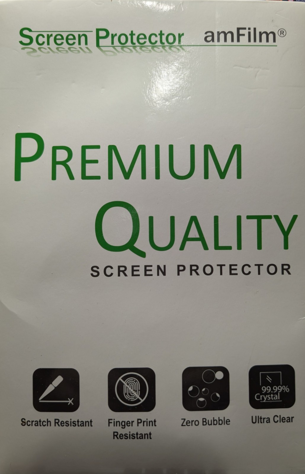 amFilm Premium Quality Screen Protector For Nintendo Switch, Tools Included