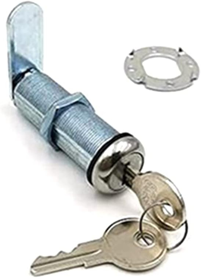 2 PackCabinet Lock with Keys, 2" Extra-Long Cam Locks keyed Alike, Heavy Duty Ca