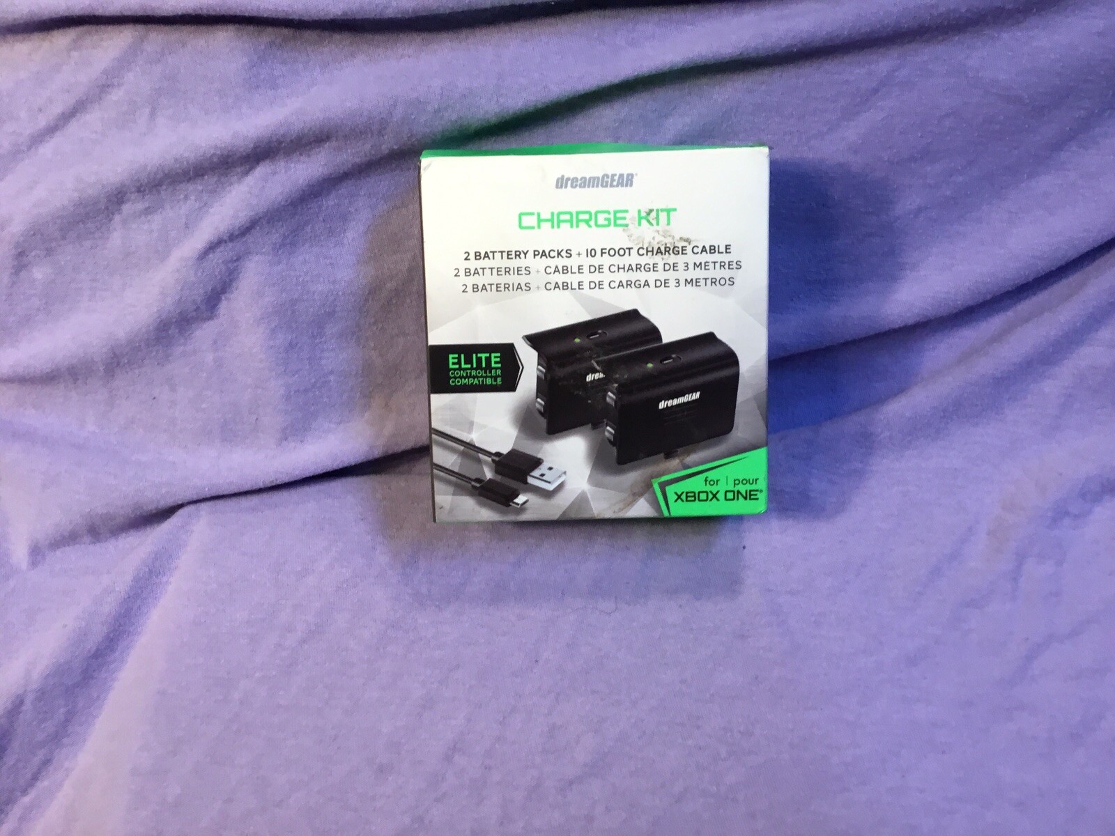 DREAMGEAR DGXB1-6608 Xbox One Controller Battery/Cable Charge Kit