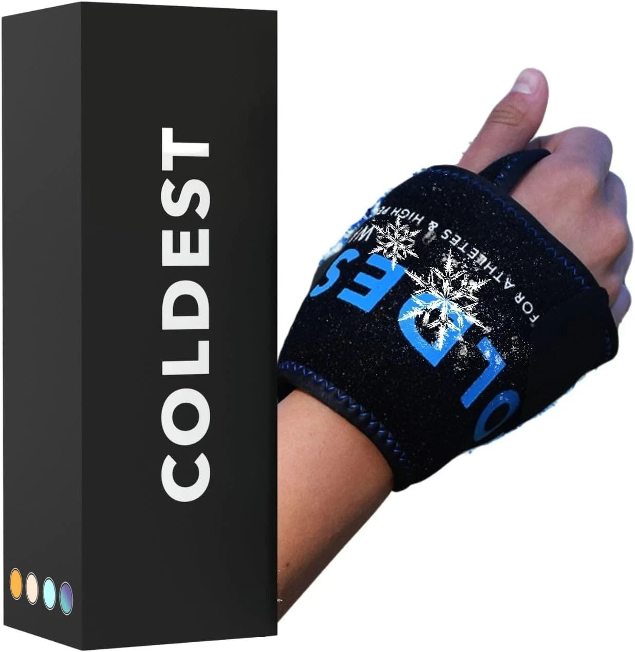 Coldest Wrist Ice Pack Hand Support Reusable Flexible - Best Cold Therapy...