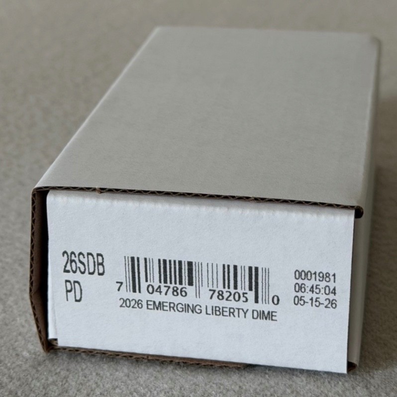 2026 Semiquincentennial Emerging Liberty Dime Bag - P & D - Unopened