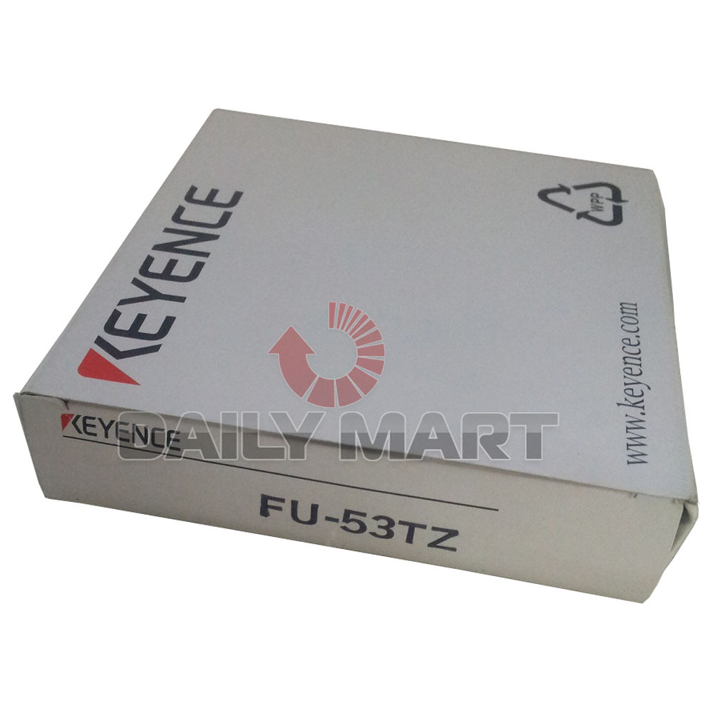New KEYENCE FU-53TZ FU53TZ Flat Thrubeam Transmissive Fiber Optic Sensor Unit
