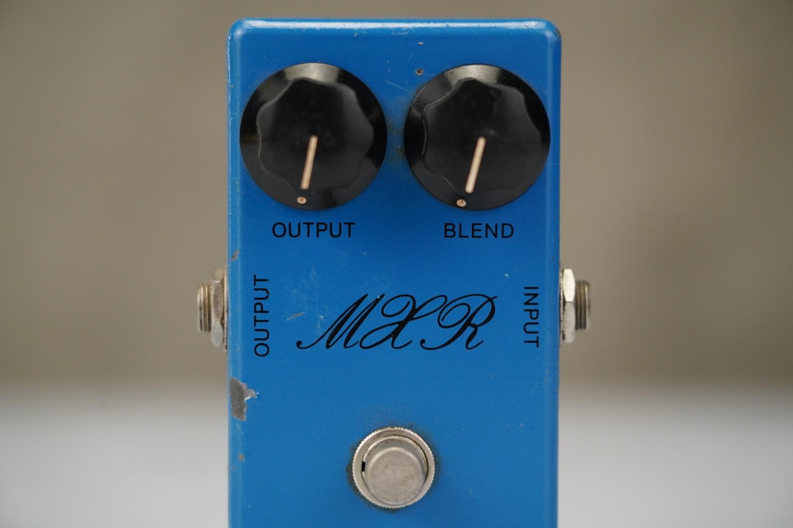 MXR Blue Box Bud Script Logo Pedal #59346