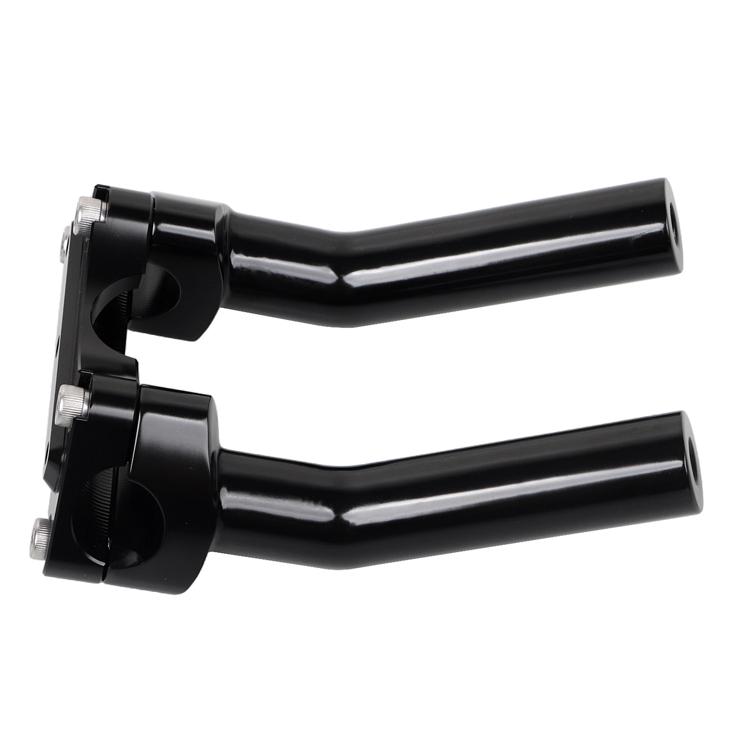 5.5" Tall Handlebar Riser Top Clamp For Harley Dyna Low Glide Heritage Softail