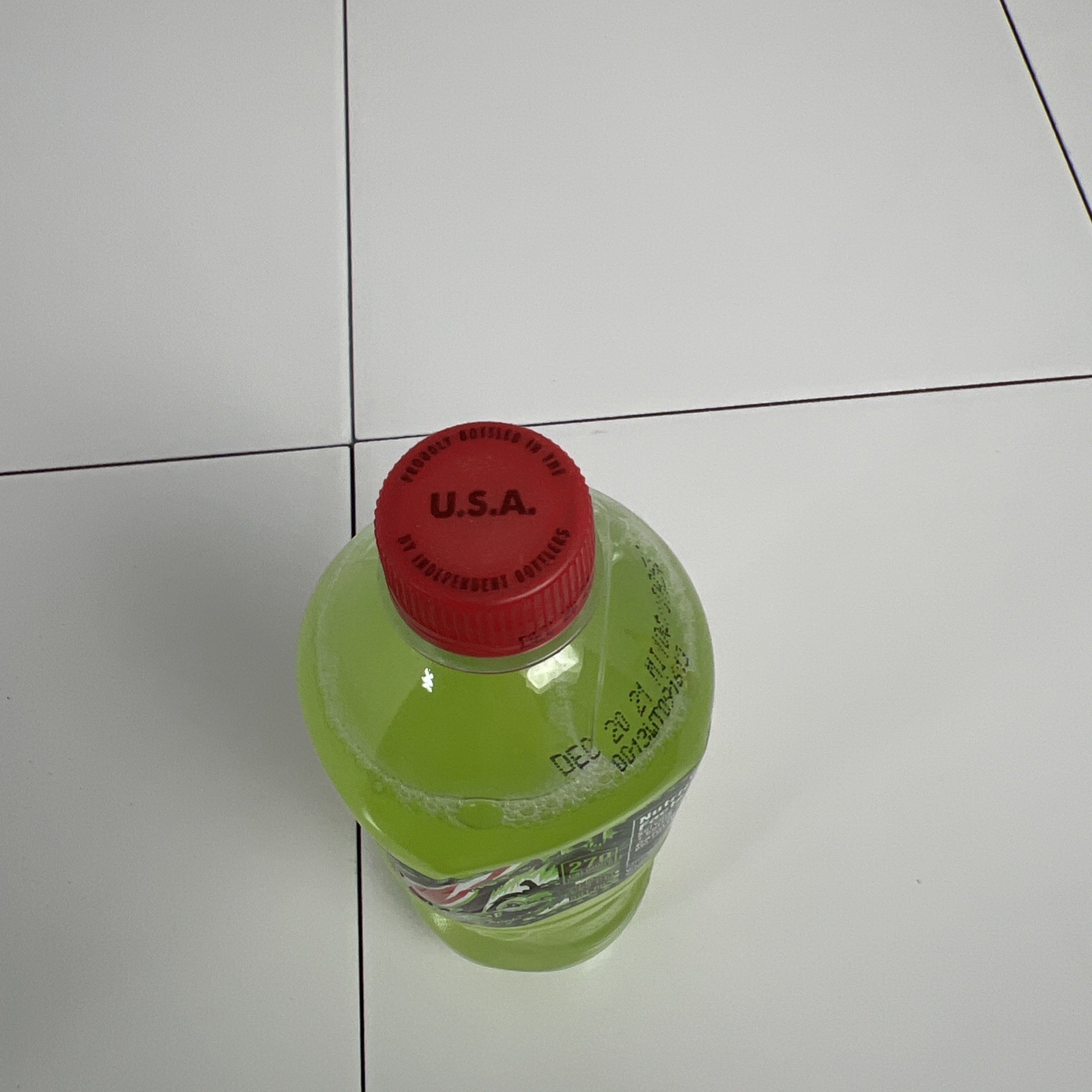Trashed Apple Mountain Dew 2021, 20 Oz *Unopened, Expired Dec 20, 2021)
