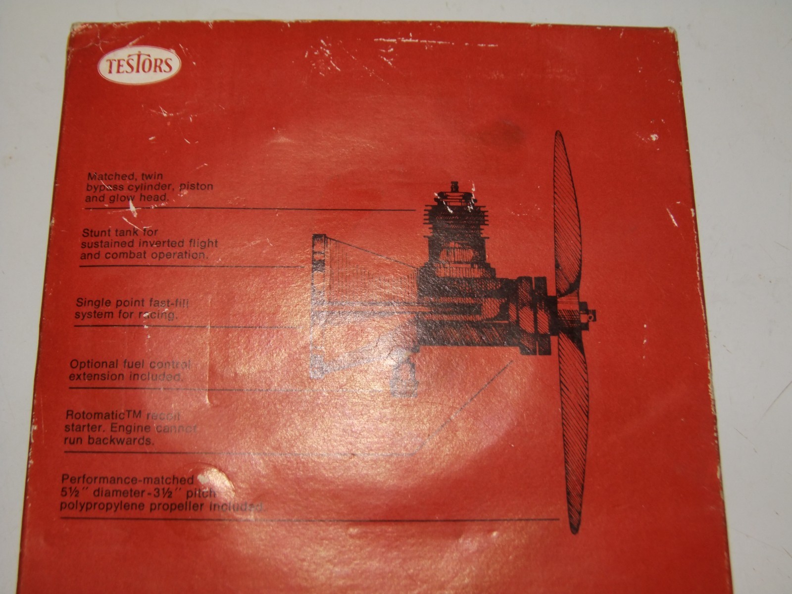 Testers .049 Engine No.8000 New open package!