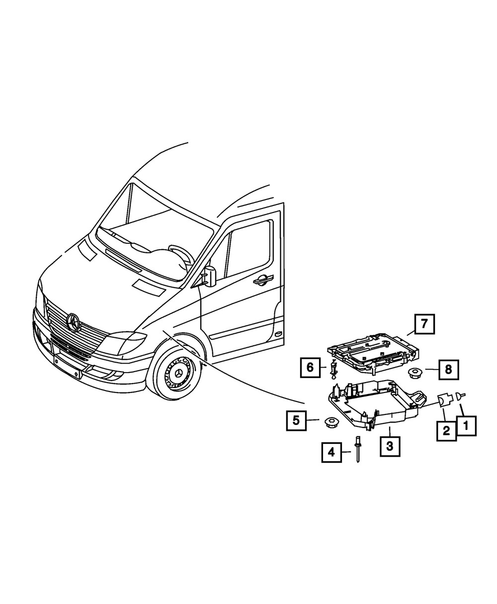 Genuine Mopar Bracket 68013397AA
