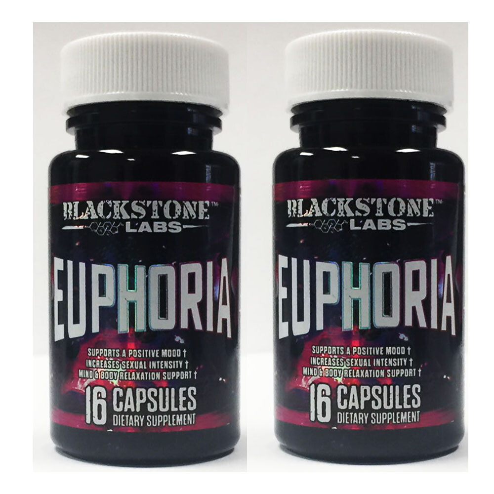 EUPHORIA Mood Enhancer 16 Capsules - 2 Bottles