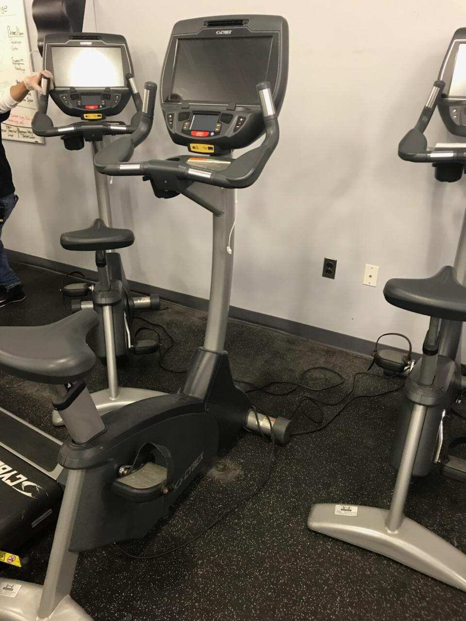 Cybex 770C Upright Bike with E3 Console - Cleaned & Serviced