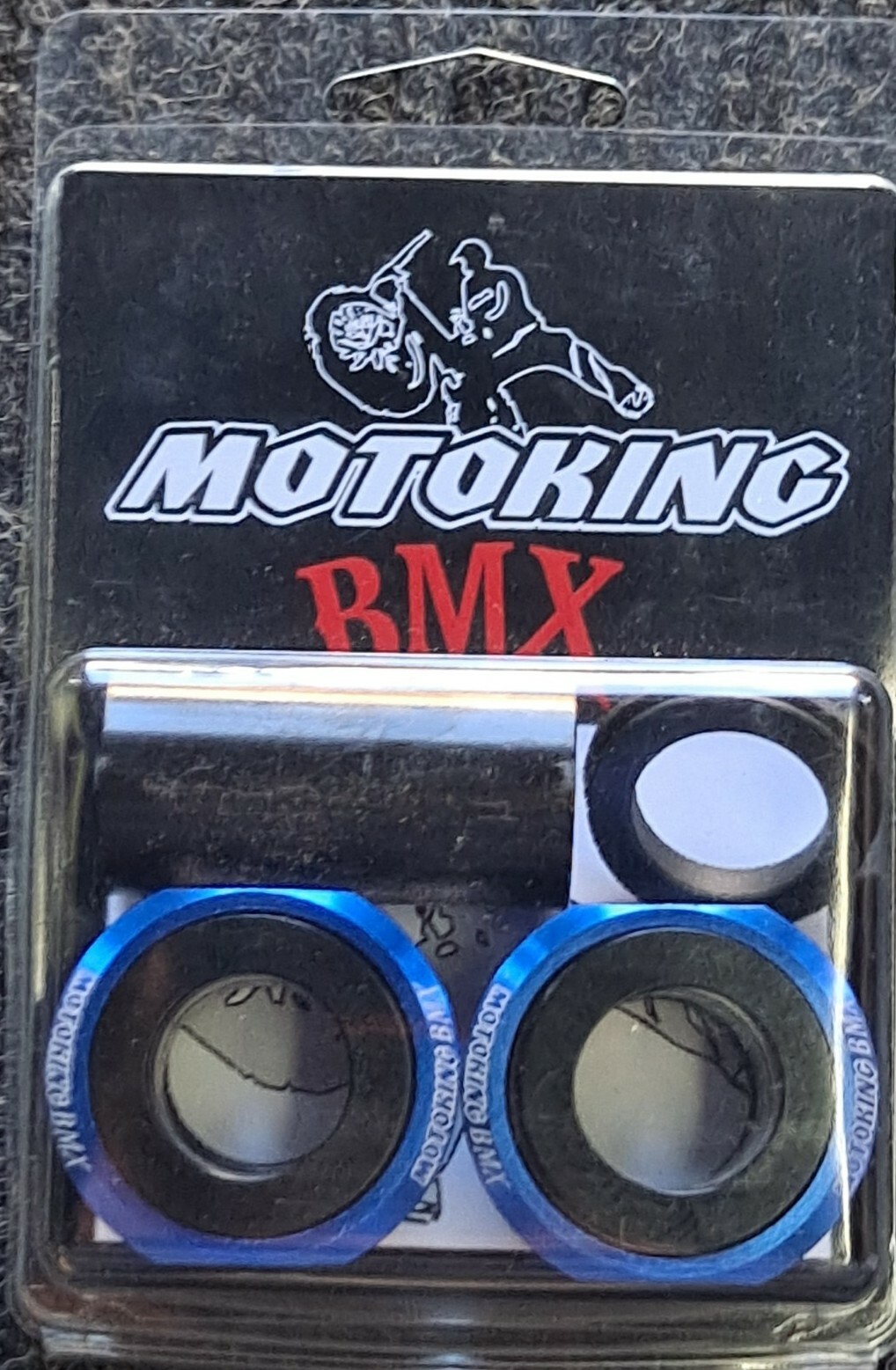 MOTOKING BMX EURO BB 19mm BLUE/BLACK Limited Edition