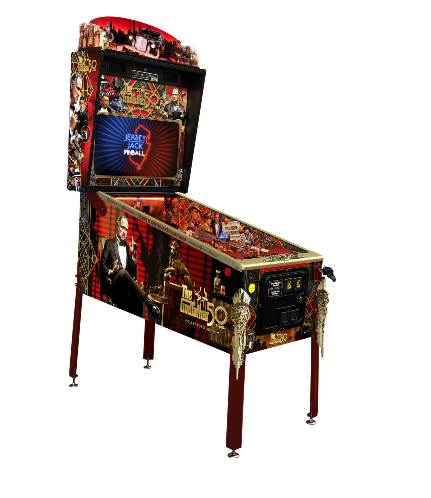 The Godfather Collector's Edition  Edition Pinball Machine By Jersey Jack