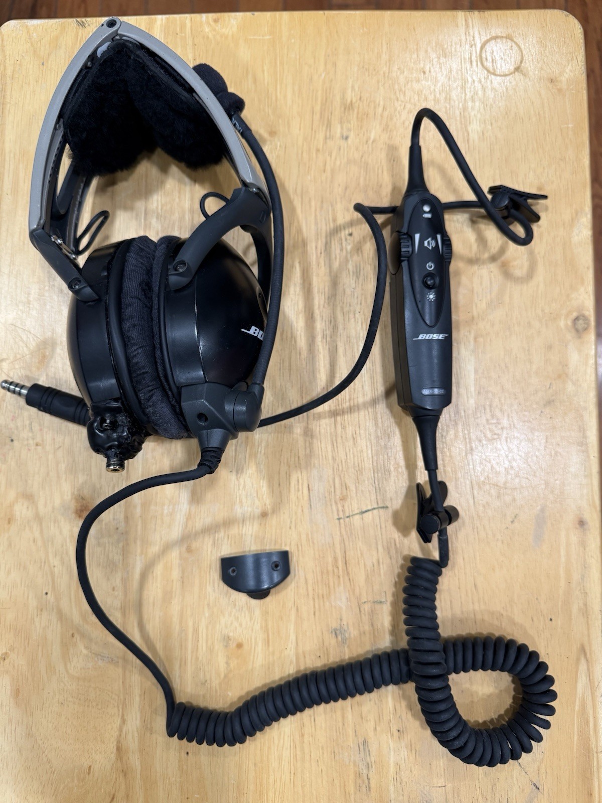 Bose A10 X AHX-32-02 ANR Headset With Single Military Helicopter Plug