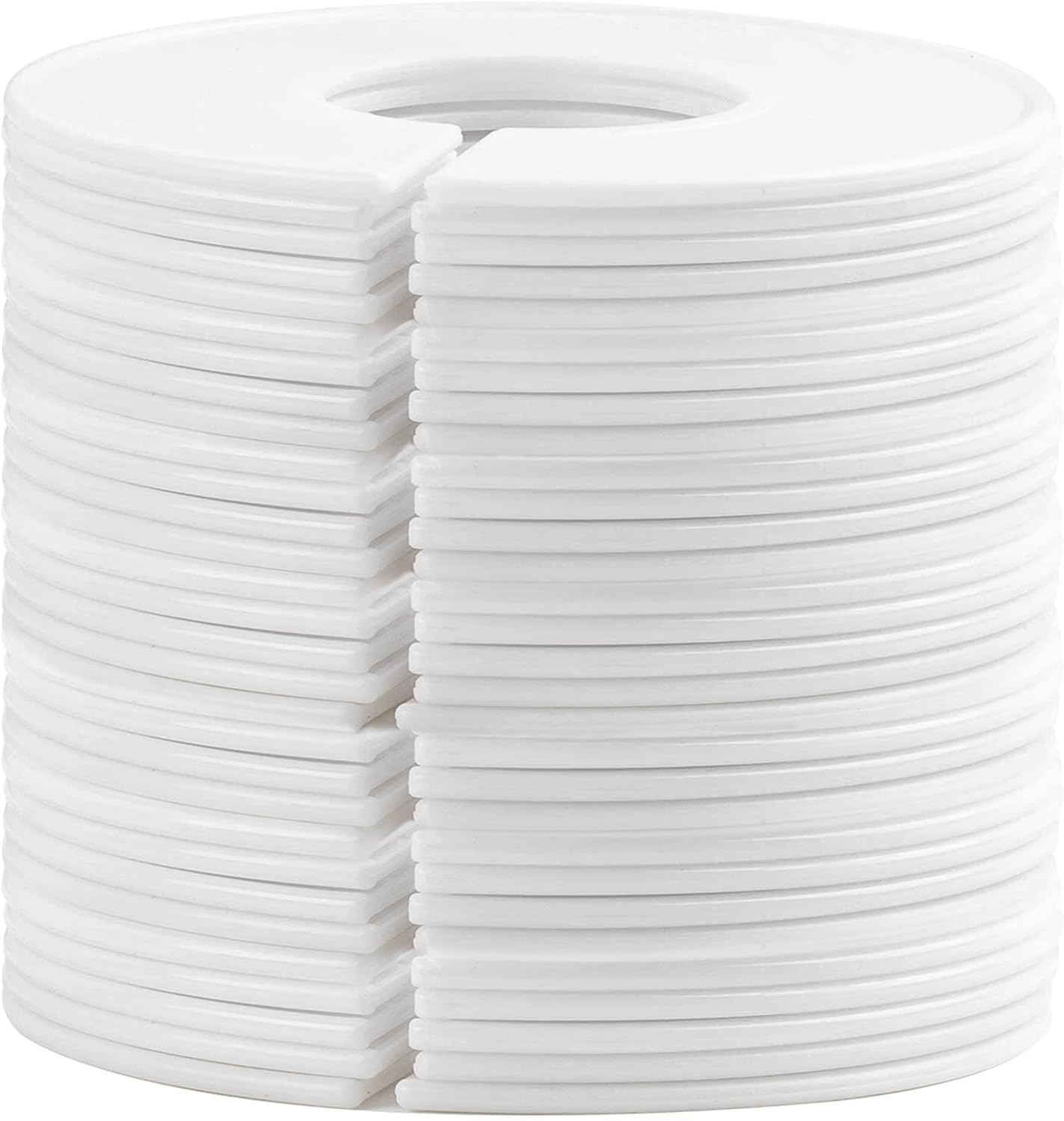 30 PCS Closet Dividers Clothing Dividers, Round Clothes Size Dividers For Closet