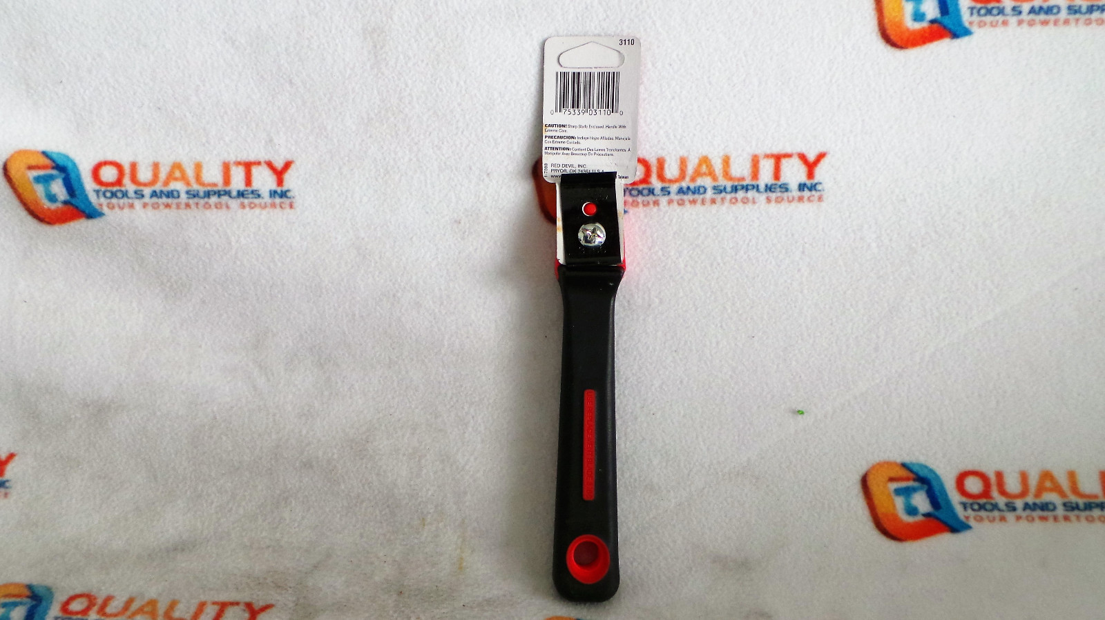 New Red Devil 3110 1" Double-Edge Multi-Purpose Scraper
