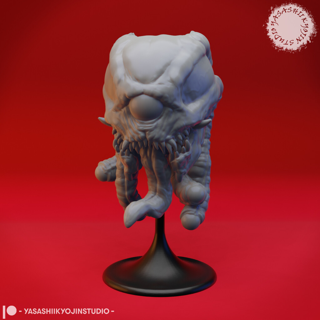 Spectator Beholder Yasashii - Dungeons and Dragons Miniature Rime of Frostmaiden
