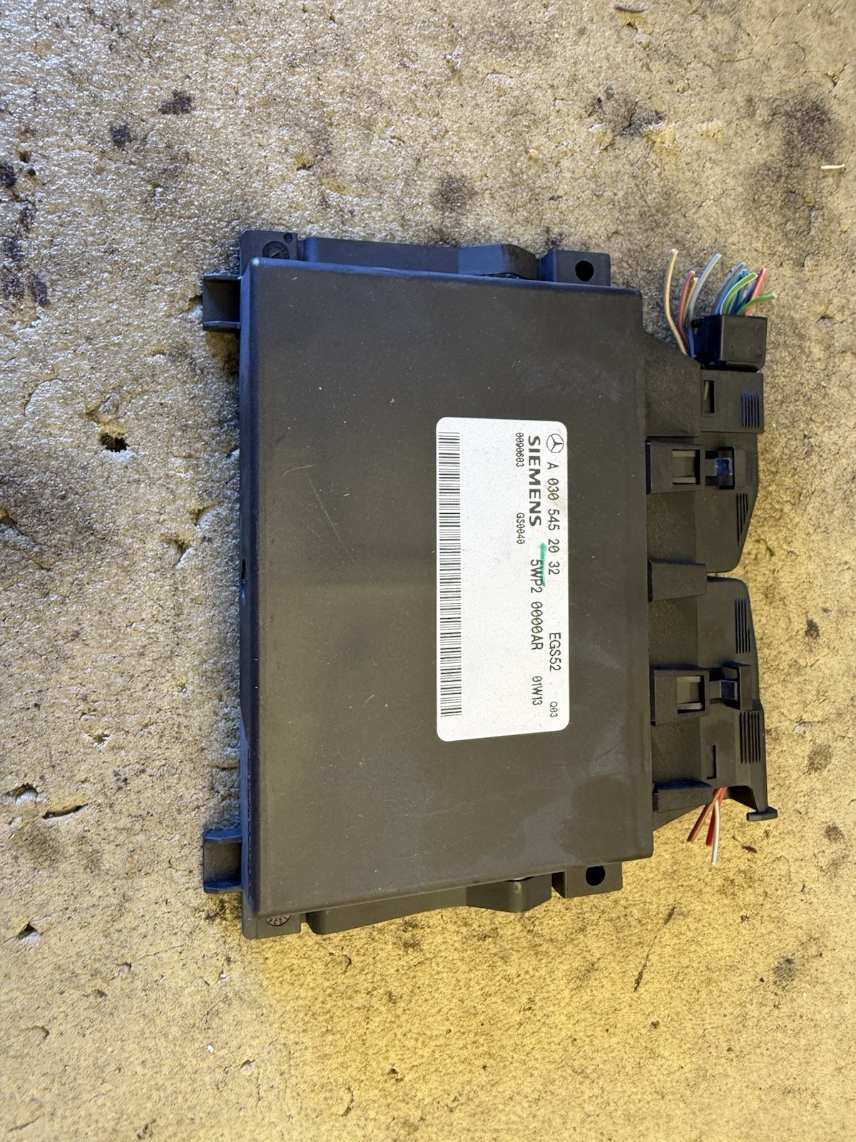 01-04 Mercedes W210 E320 TCM TCU Transmission Control Module Unit A0305452032
