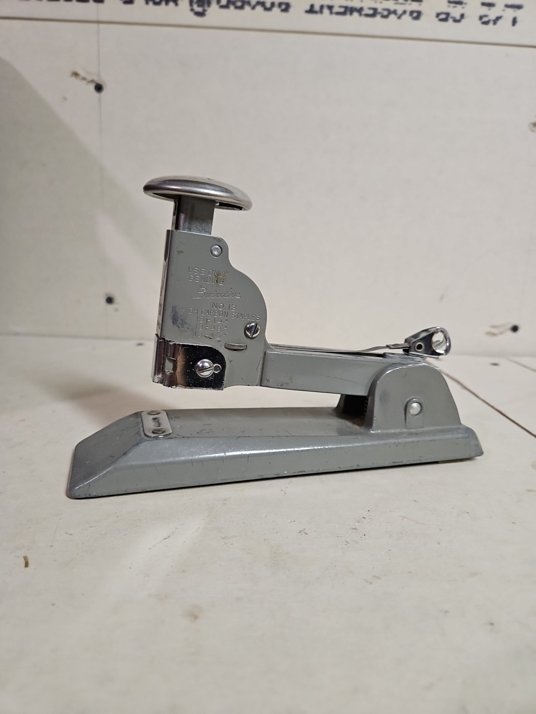 Vintage Swingline Stapler No. 13, Made in USA, Heavy Duty Art Deco New York