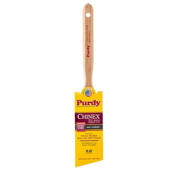 Genuine Purdy Chinex Elite Glide Angular 2" Paint Brush 144552920