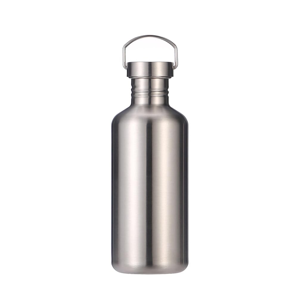 CDJ 41 oz Single Walled Stainless Steel Leak Proof Sports Water Bottle 18/830...