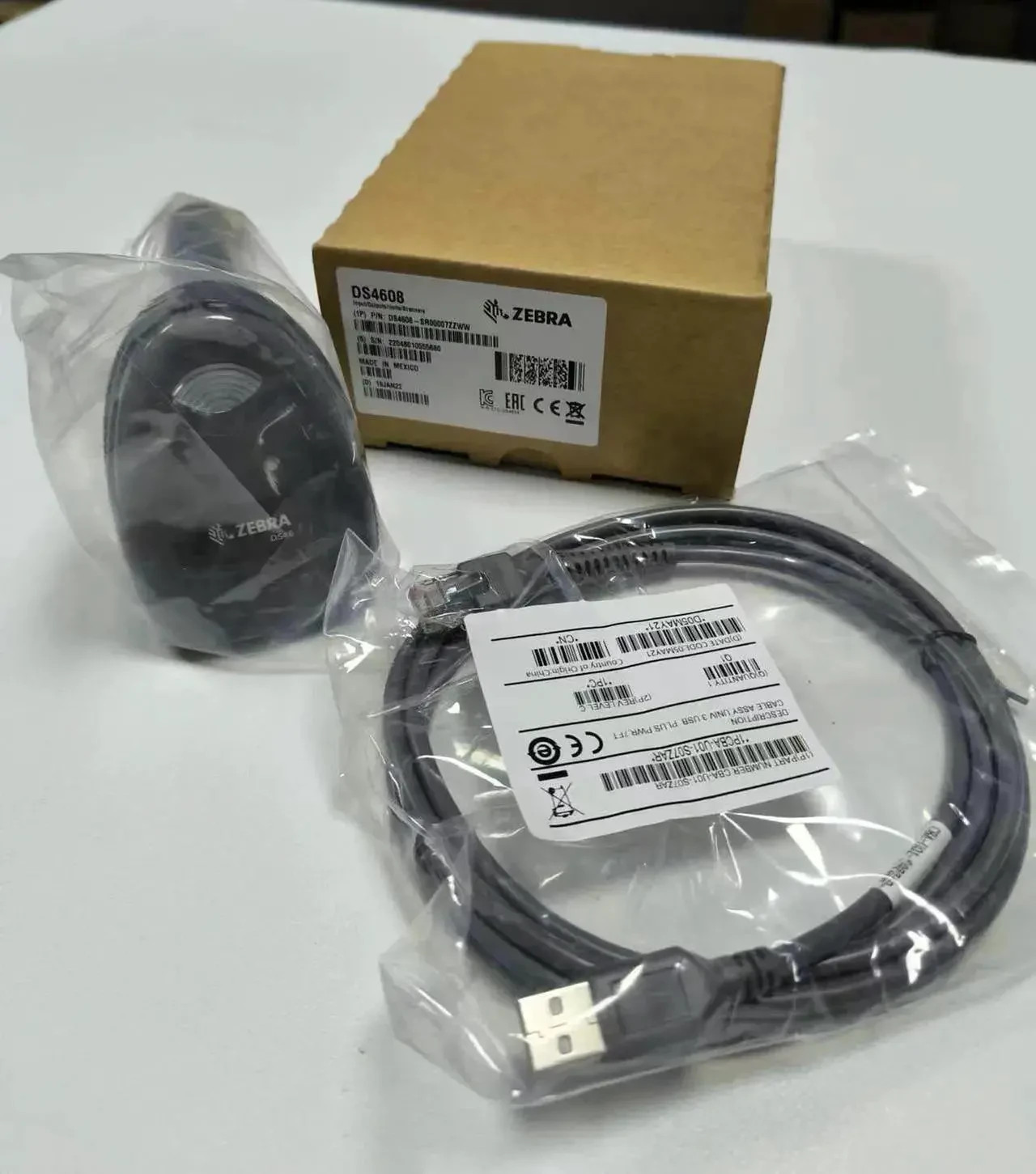 Zebra Symbol DS4608 2D Imager Barcode Scanner USB DS4608-SR00007ZZWW