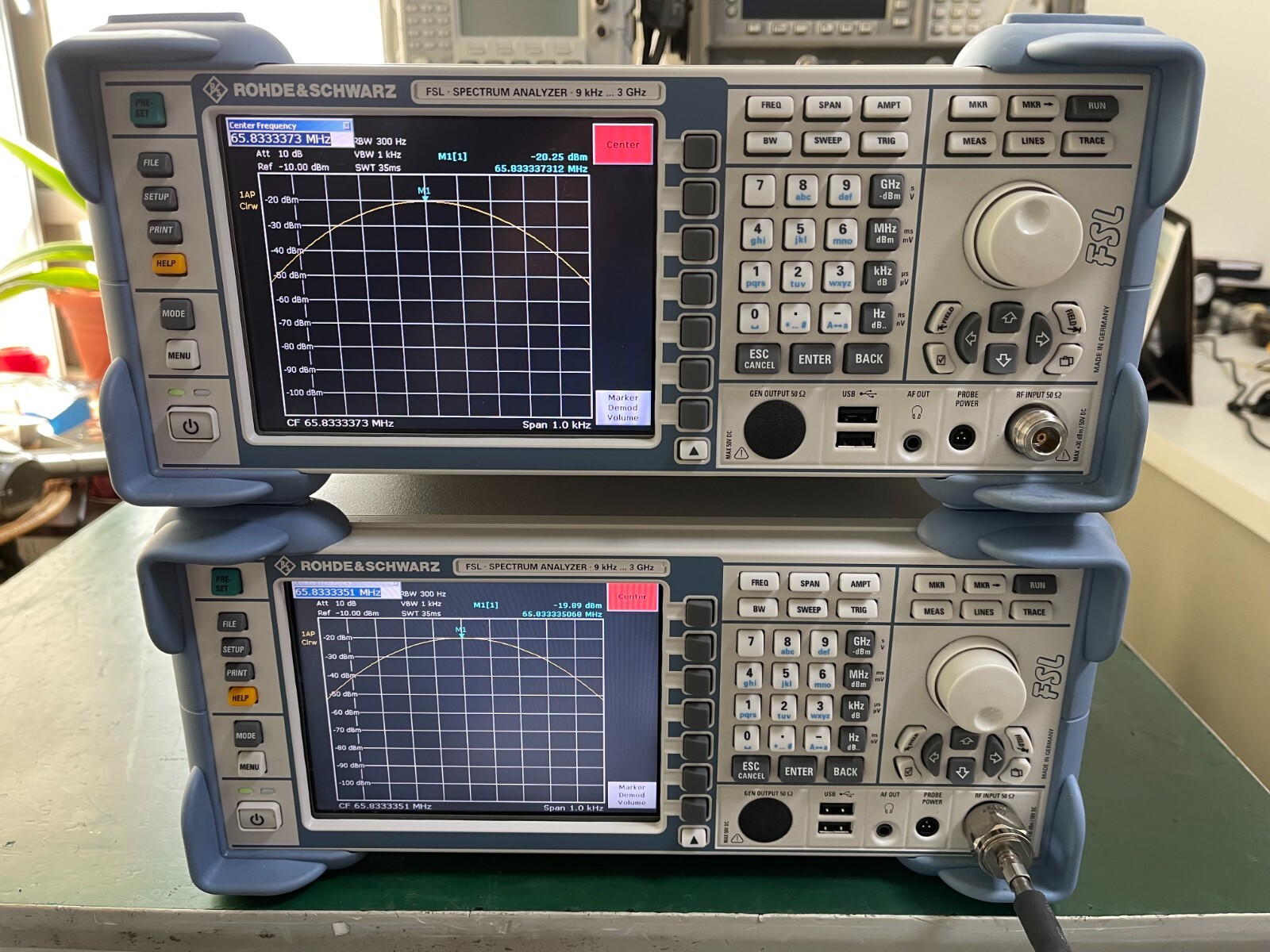 Rohde & Schwarz FSL3 Spectrum Analyzer 9 kHz - 3 GHz _ 0775