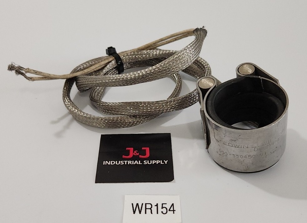 *NEW SURPLUS* Chromalox 055-550450-01 Band Heater 1-Screw 2" OD + Warranty!