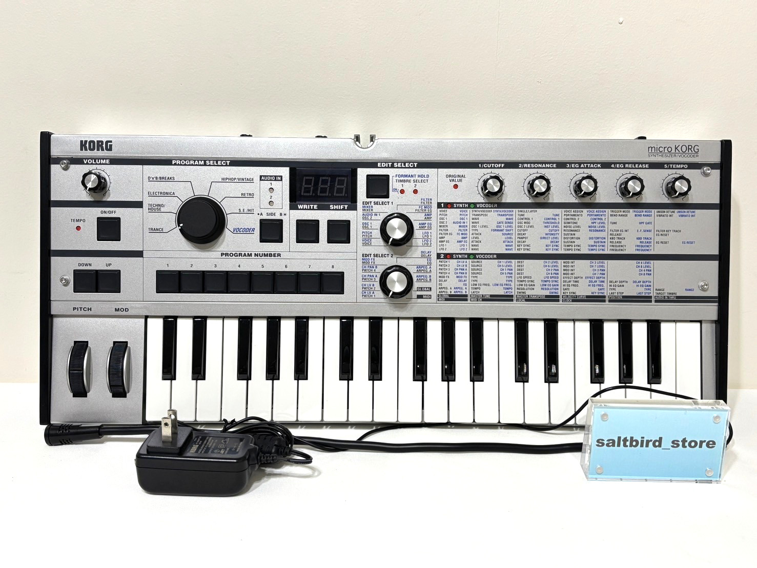 KORG MicroKORG PT 15th Anniversary Limited color Analog Modeling Synthesizer