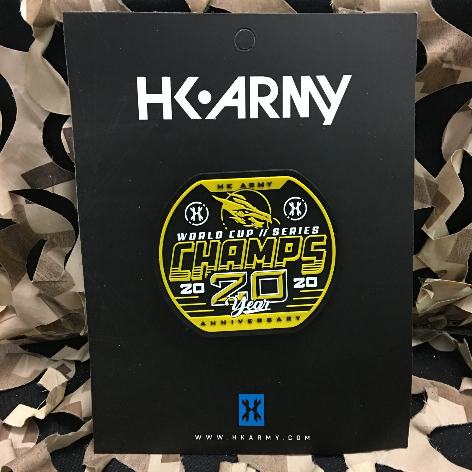 NEW HK Army Patch - Dynasty 2020 Champs