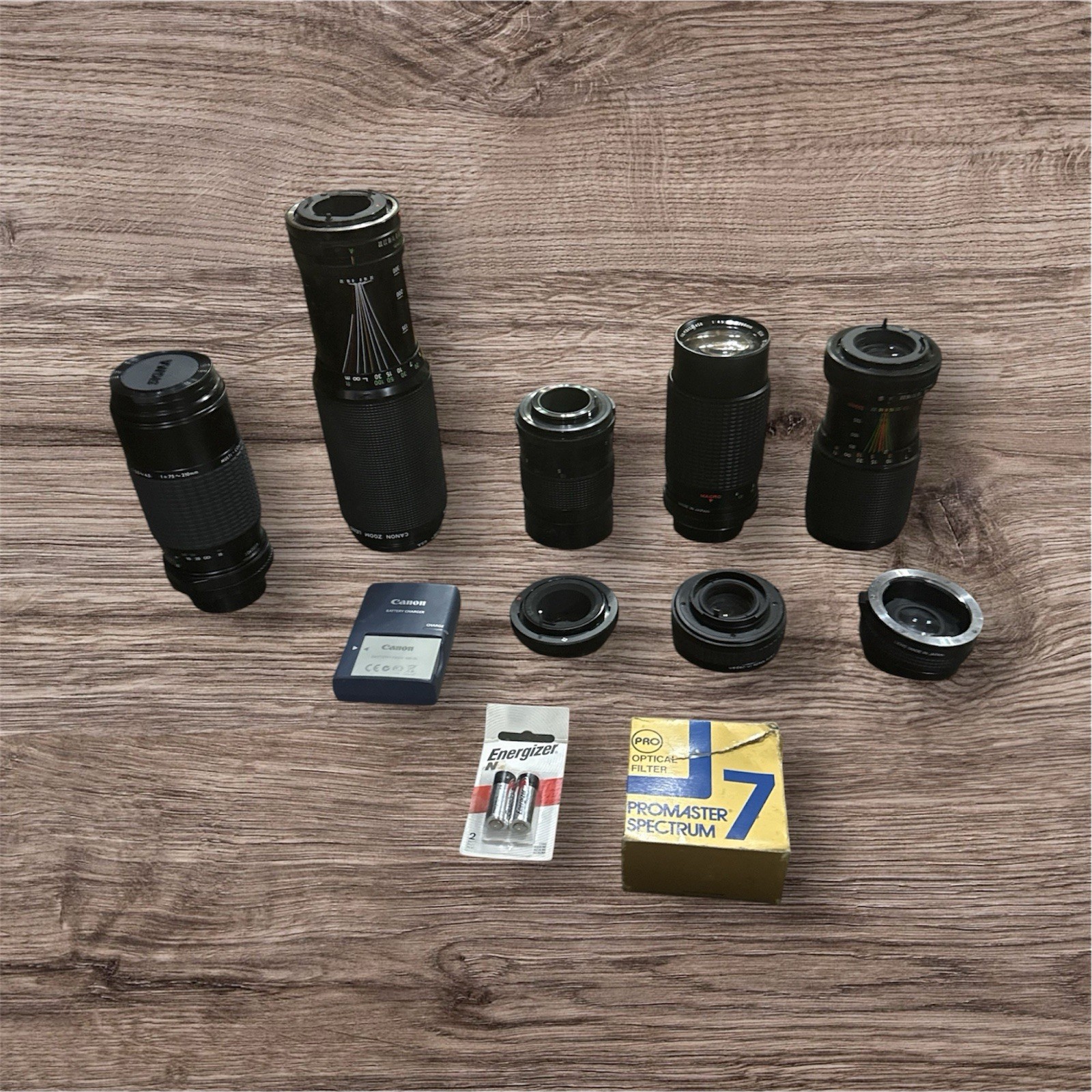 Large Bulk Lot of Cameras & Camera Accessories Untested As-Is - Parts Repair