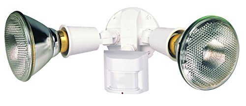 HZ-5411-WH Heavy Duty Motion Sensor Security Light, White