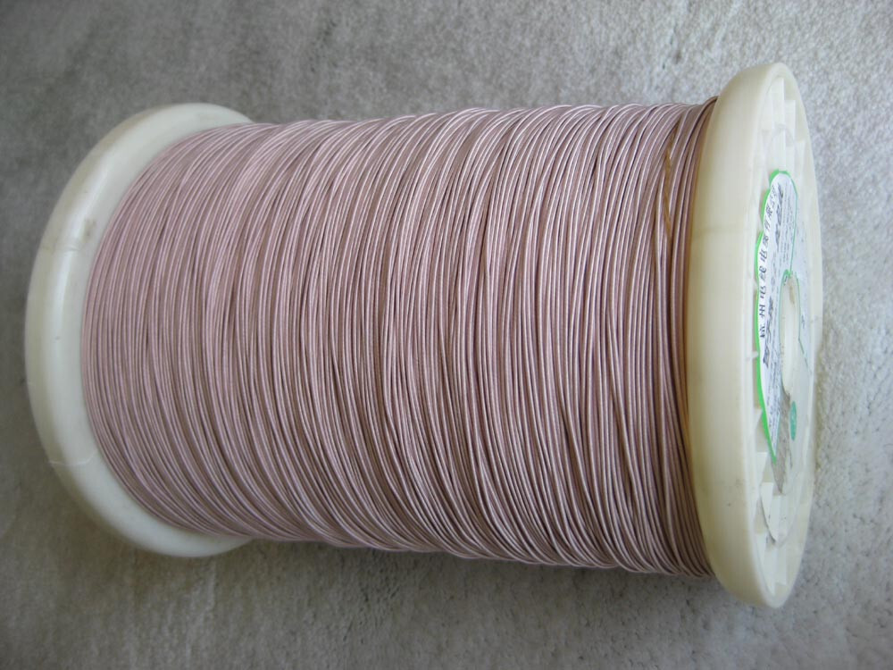 Litz wire 255/44 for Amateur & Crystal Radio coil, Single layer insulation, 100'