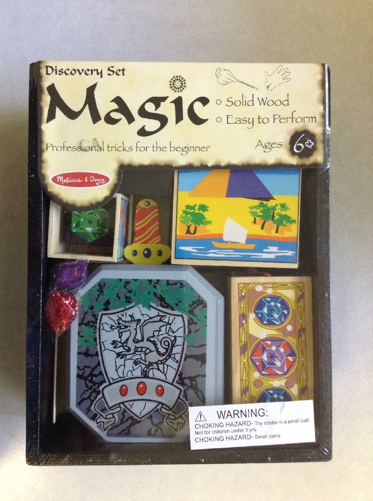 New Melissa & Doug Discovery Set Magic Solid Wood Ages 6+