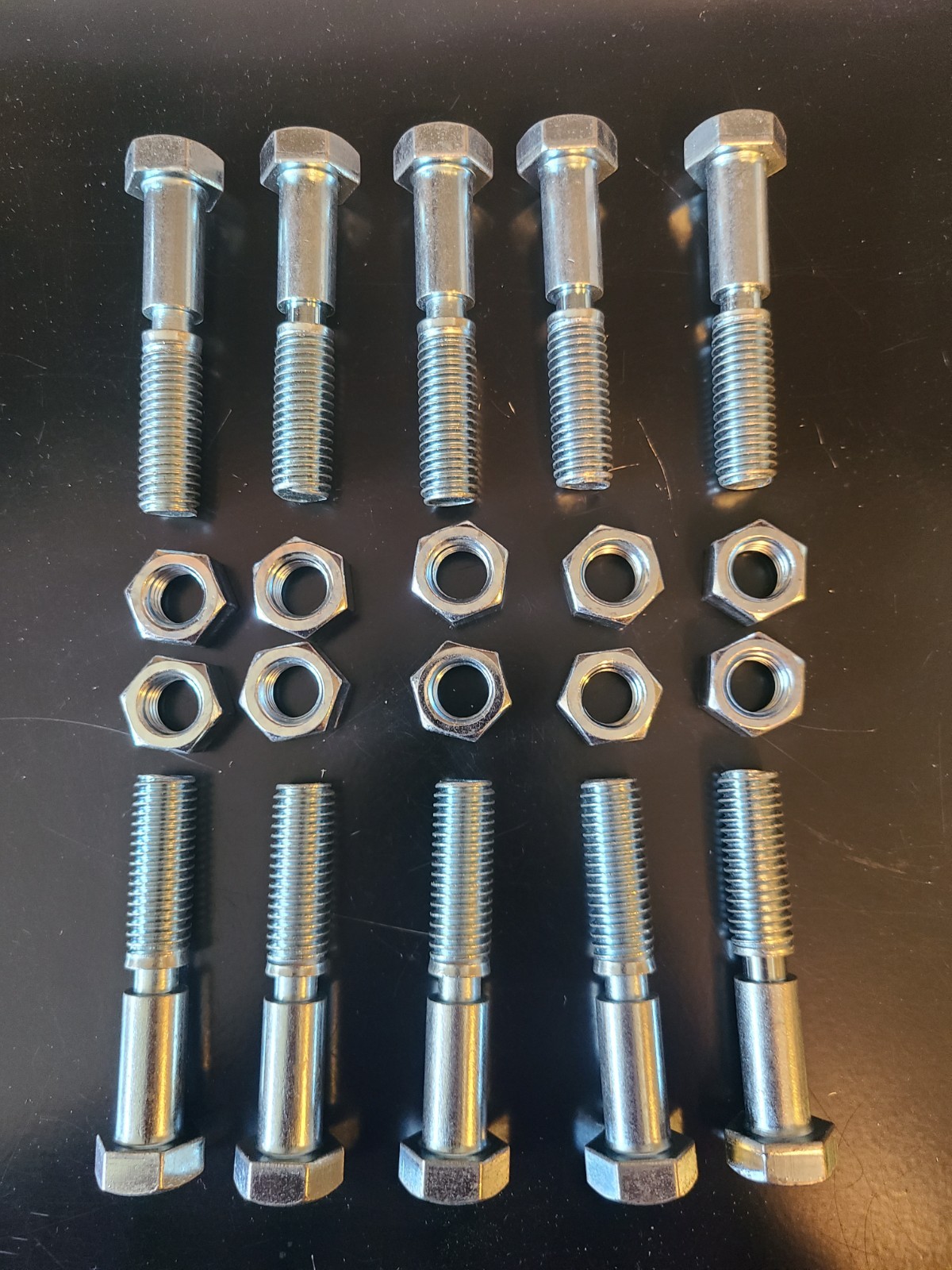 (10) HRPI Mueller Super Centurion 250 Fire Hydrant 5-1/4" Flange Repair Bolts