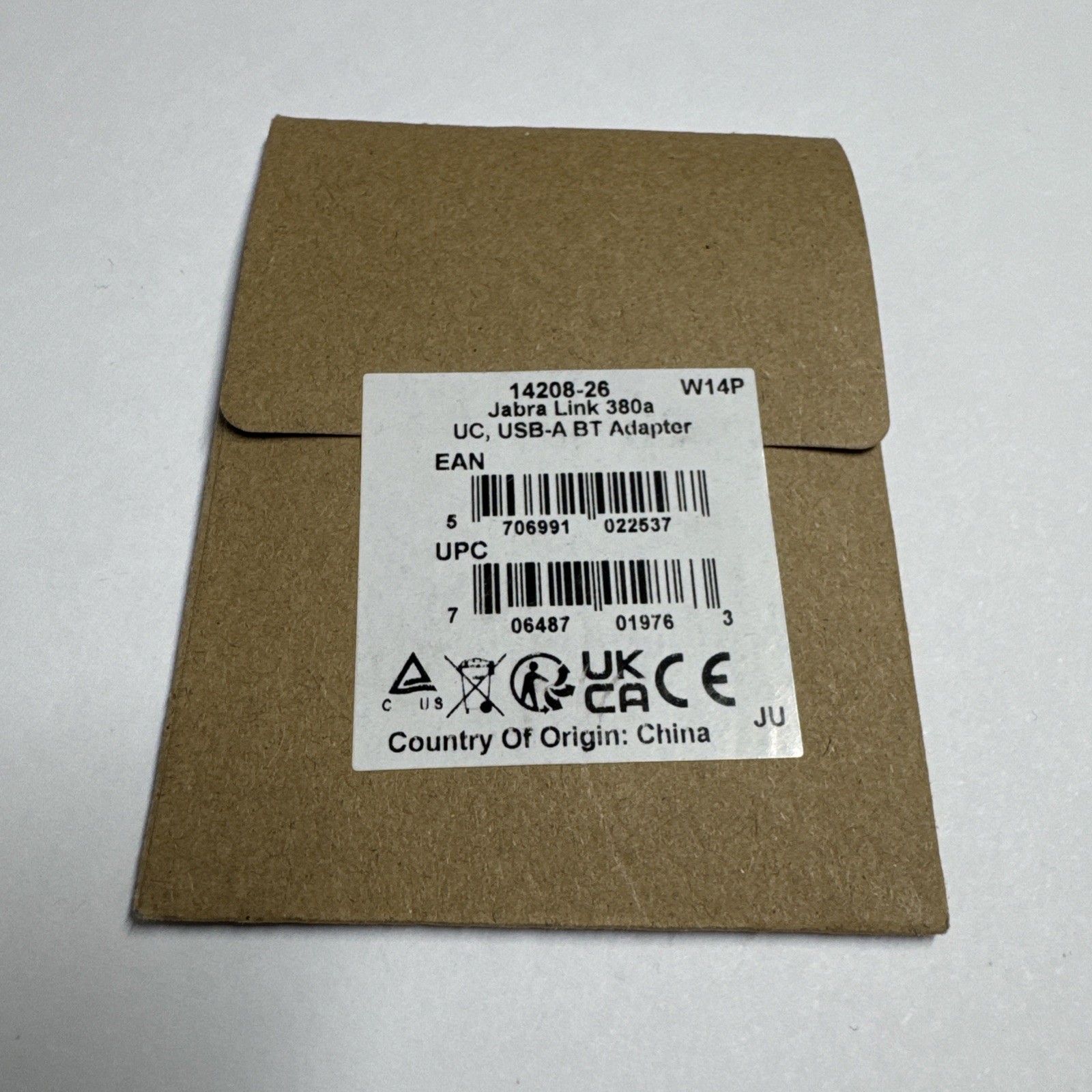 Jabra Link 380a UC - USB-A BT Adapter, Part #: 14208-26 LOT OF 10