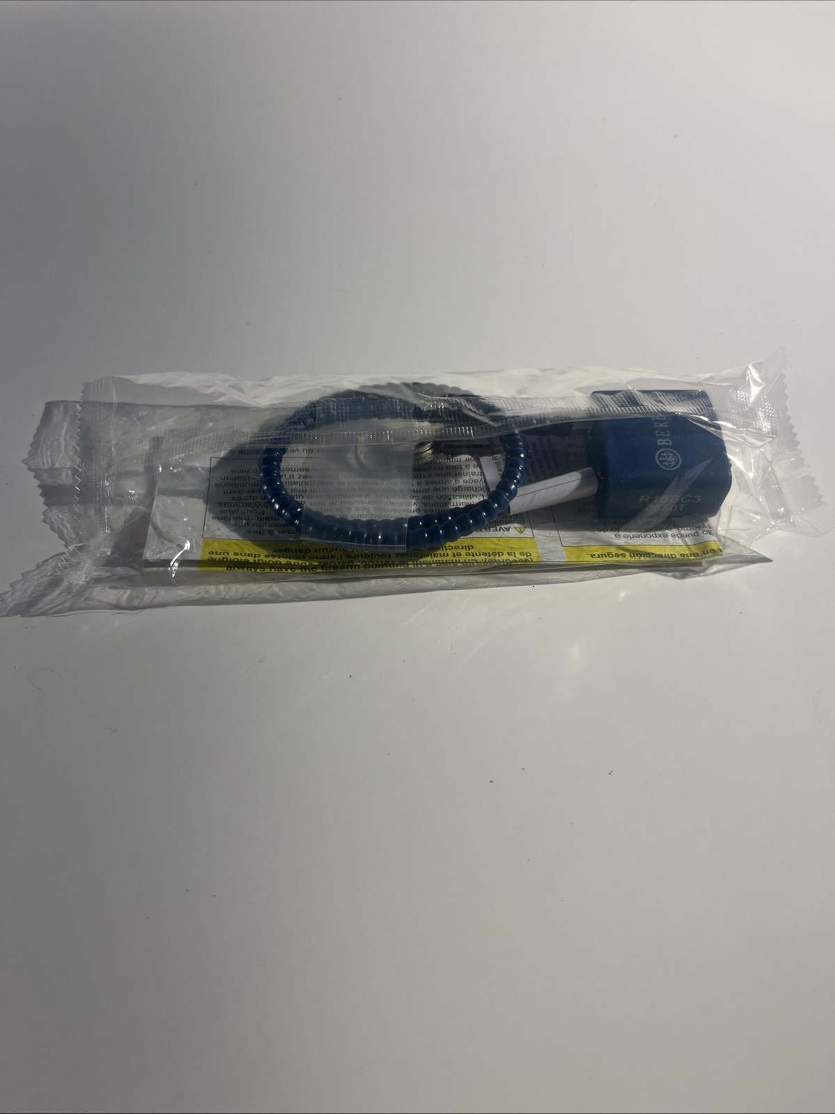 Beretta Firearm Gun Handgun Safety Cable Lock Brand New 15" Regal R15SC3 - Blue