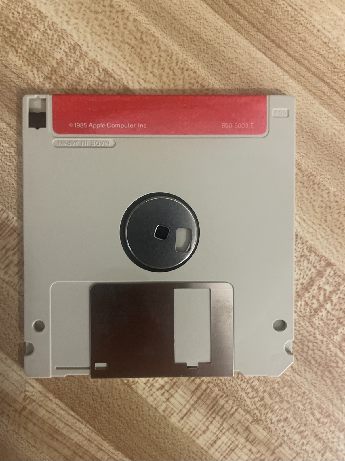 Vintage Macintosh System Disk 690-5003-E • 1985 Floppy 3.5” ~Apple Computer Inc.