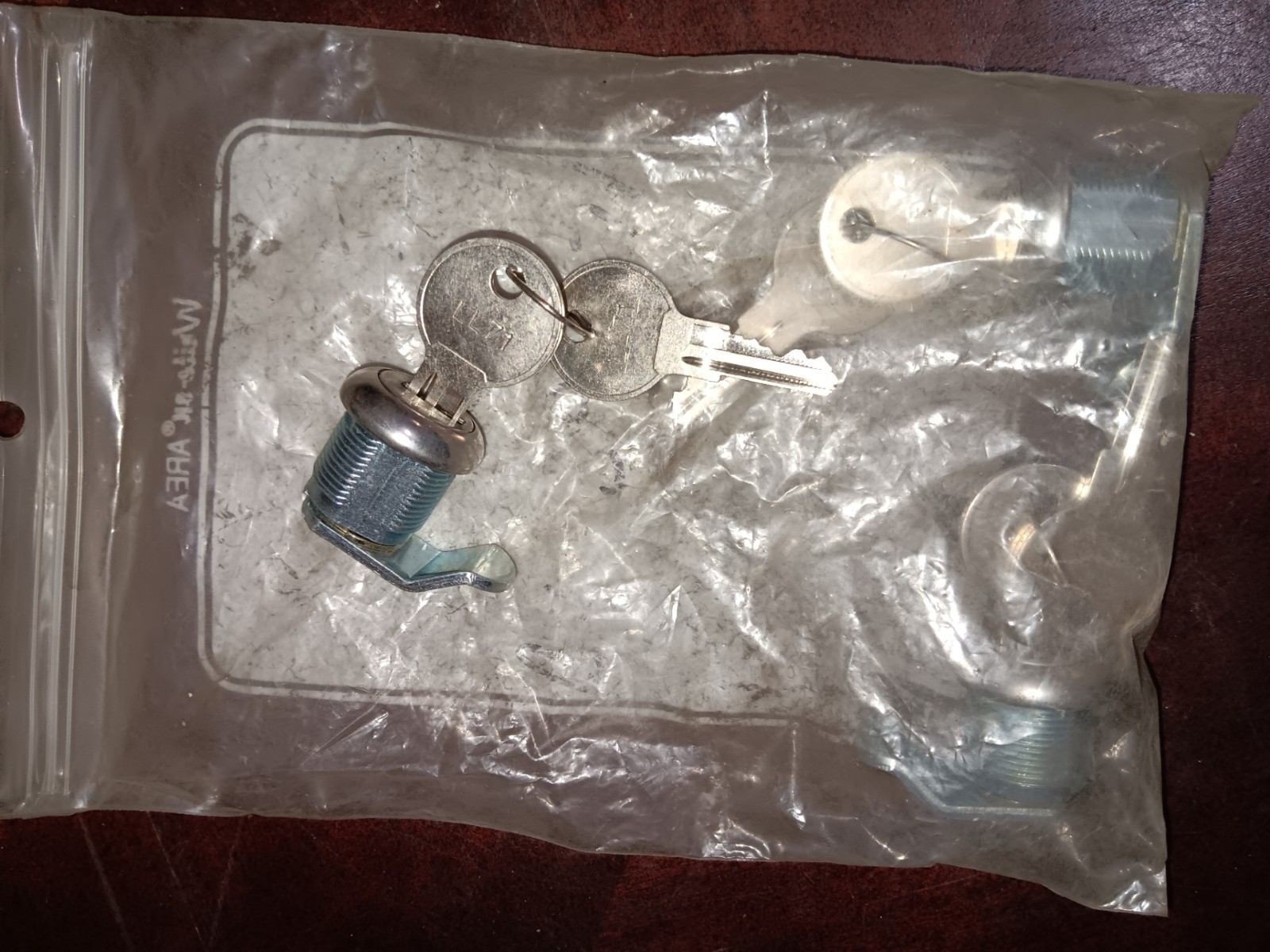 Buyers LL71 Toolbox Lock Cylinder and Keys LL71 Bag of 3