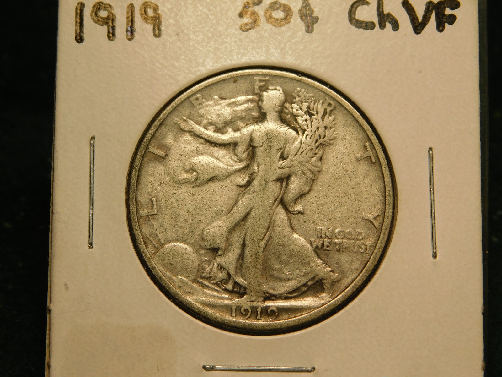 1919   Walking Liberty Half    Item #9827