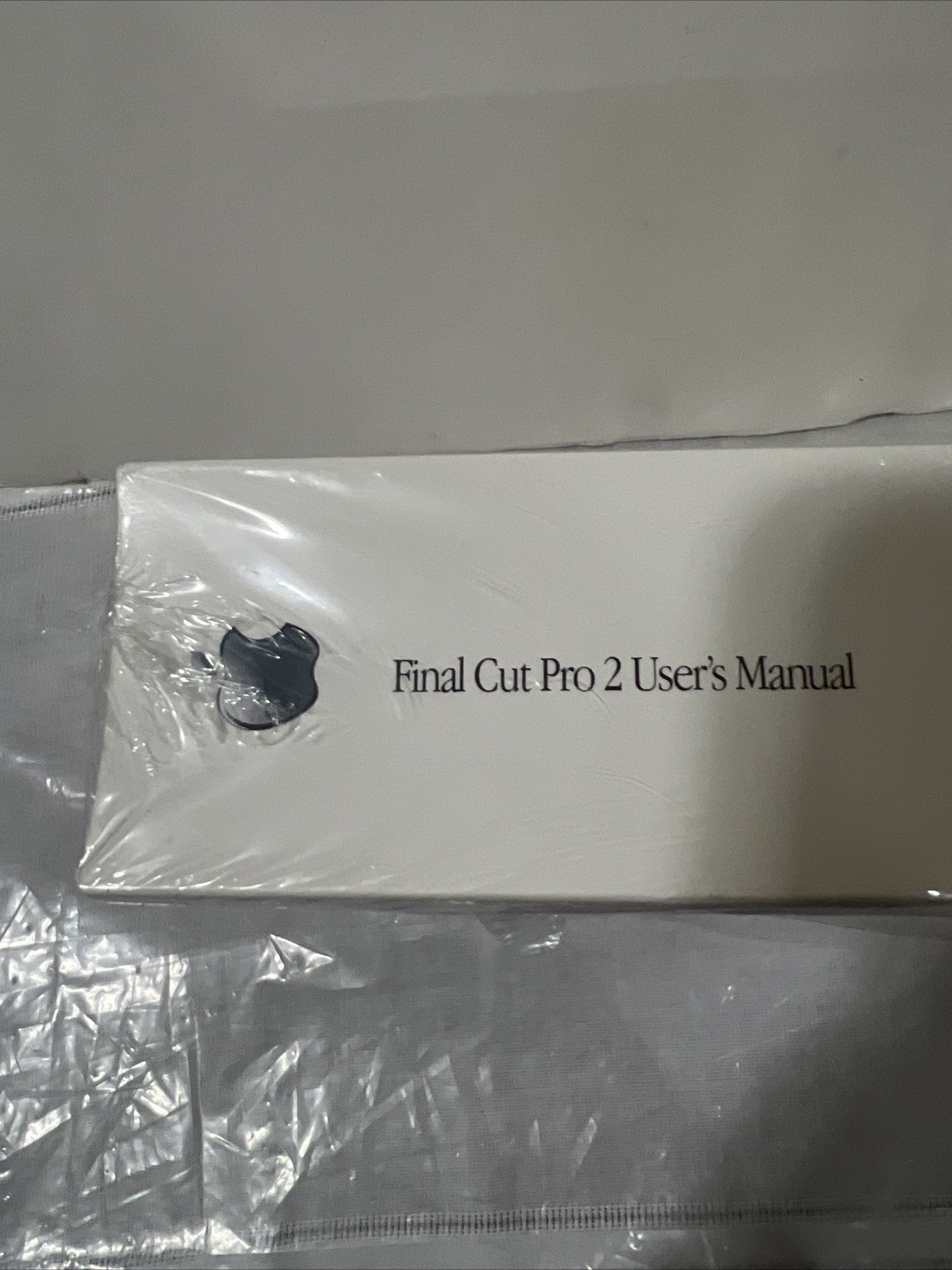Vintage Apple Final Cut Pro two users manual brand new sealed
