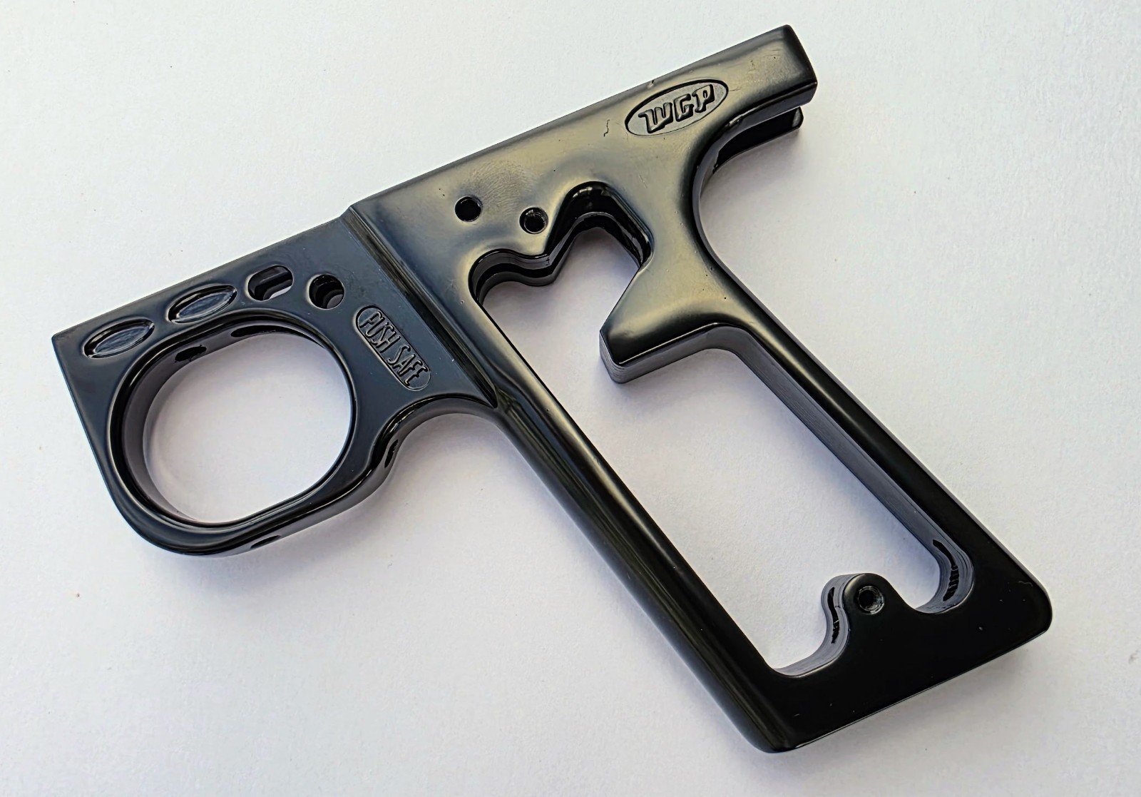 WGP Paintball Gloss Black Slider Trigger Frame for Autococker or Pumps NOS