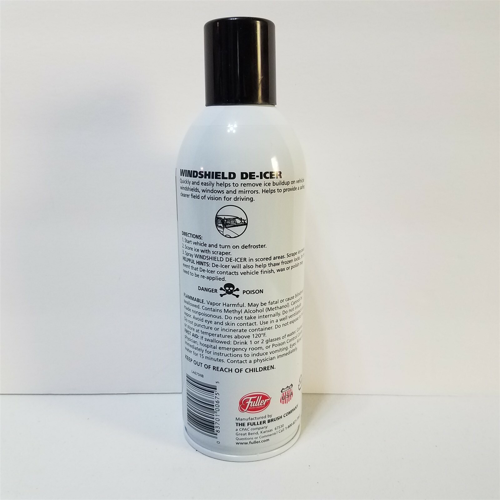 Fuller Brush Company 11.5oz Windshield De-Icer Window Mirror