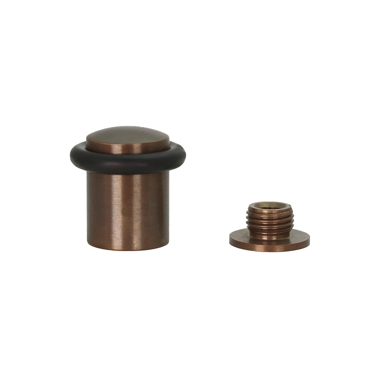 EVI Door Stops | Rustic Brass Floor Door Stop - Screw Fastening - P... Fast Ship